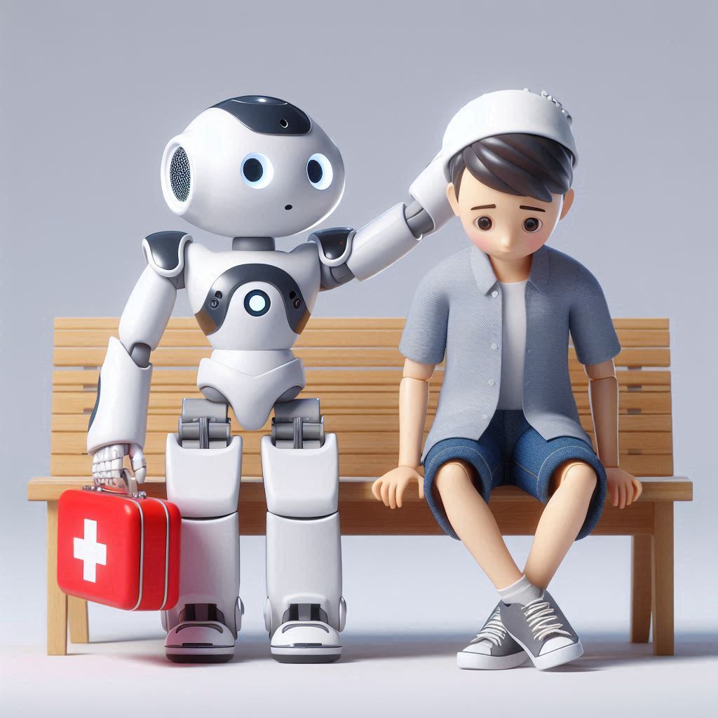 Adaptive Humanoid Robots for Pain Management in Children